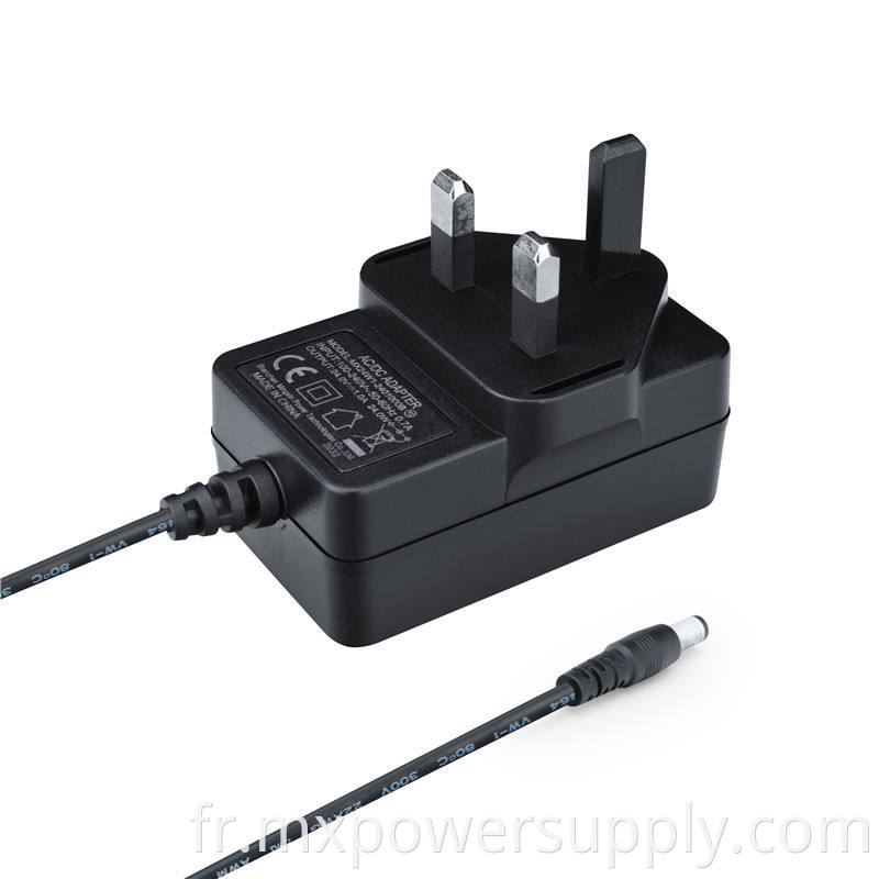 12V-2A AC/DC Power Adapter with Cable